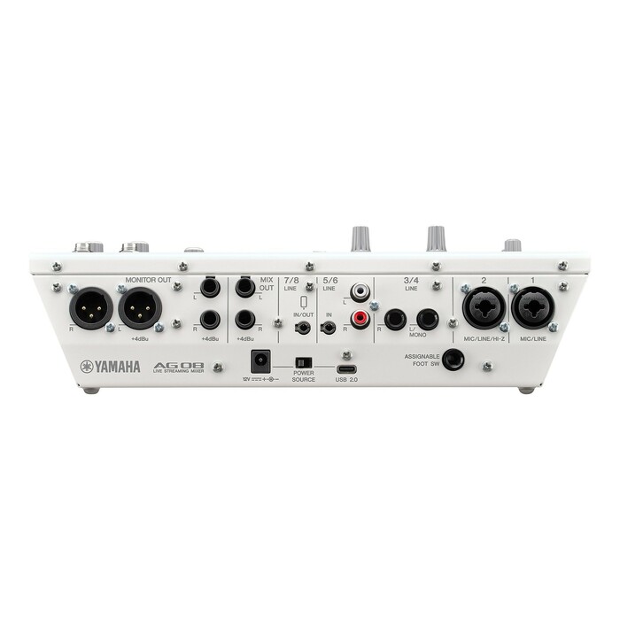 Yamaha AG08 8-Channel Mixer/USB Interface For IOS/Mac/PC