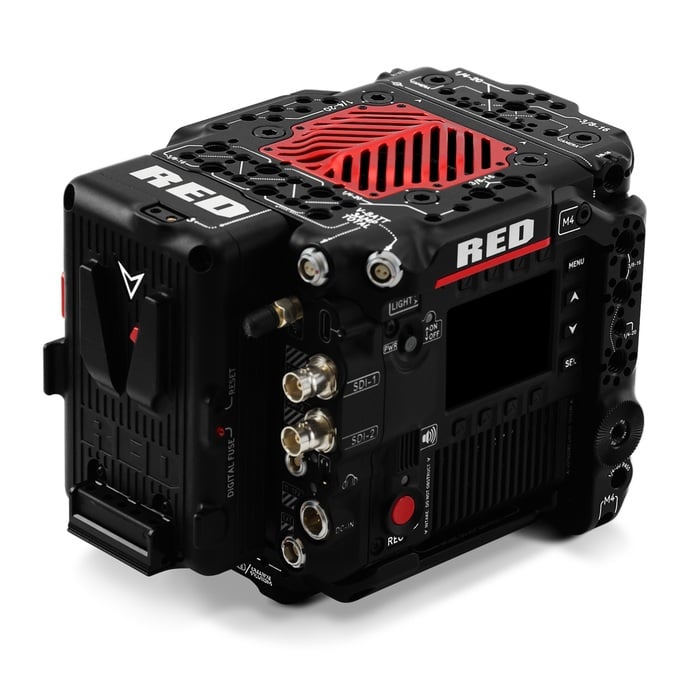 RED Digital Cinema V-RAPTOR 8K S35 Production Pack (V-Lock) V-Lock Super35mm Format Camera With Production Accessories