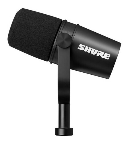 Shure MV7X Headphones Bundle MV7X XLR Podcast Microphone And SRH440A Studio Headphones