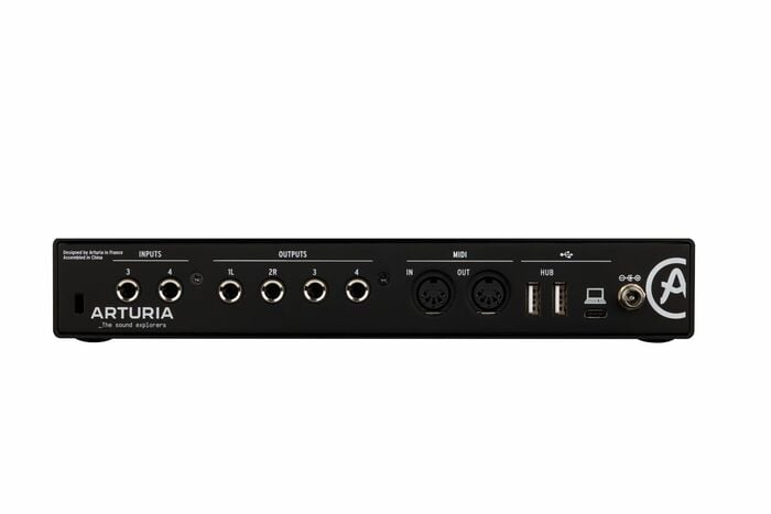 Arturia Included Arturia instruments - 500 vintage & modern keyboard pre 4-In X 4-Out Audio And MIDI USB-C Interface