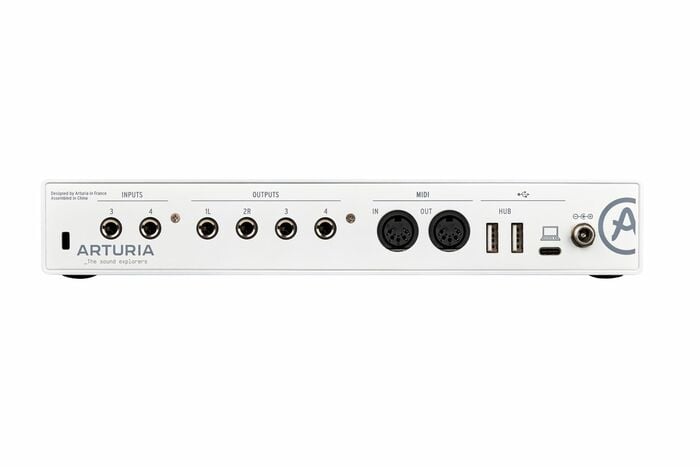 Arturia Included Arturia instruments - 500 vintage & modern keyboard pre 4-In X 4-Out Audio And MIDI USB-C Interface