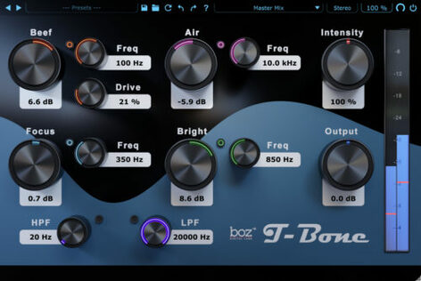 Boz Digital T-Bone 2 Tone-Shaping EQ [Virtual]