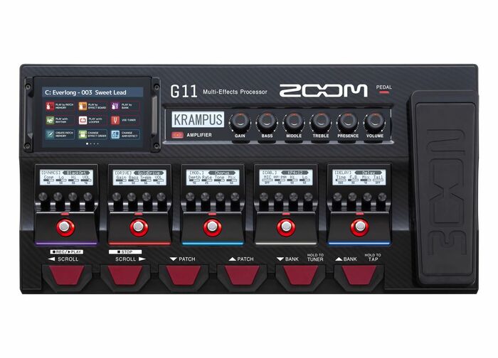 Zoom G11 Multi-Effects Processor For Guitars