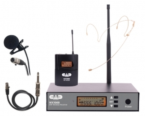 CAD Audio WX1000BP 100-Channel UHF Wireless Body Pack Microphone System