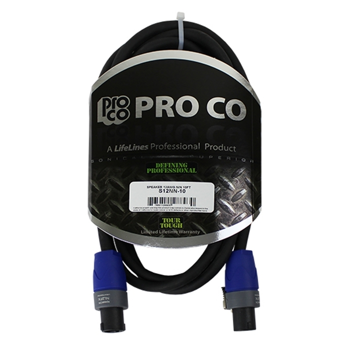 Pro Co LSCNN-100 [Restock Item] 100' LifeLines Series NL2-NL2 10AWG, 2-Conductor Speaker Cable