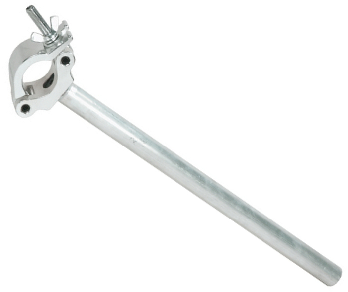 Global Truss CLAMP POST 18" Post with Heavy Duty Clamp for 50mm Tubing CLAMP-POST