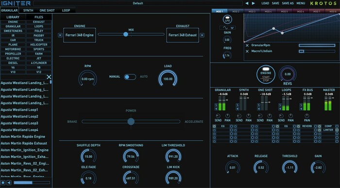 Krotos IGNITER Vehicle Sound Design Software [Virtual]