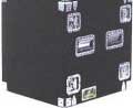 Grundorf Corp AR18DR-BLACK 18-Space Amp Rack (Black) AR18DR-BLACK
