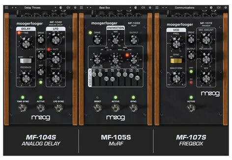 Moog MoogerFooger Complete Bundle Collection Of All 8 MoogerFooger Effects Plug-Ins [Virtual]