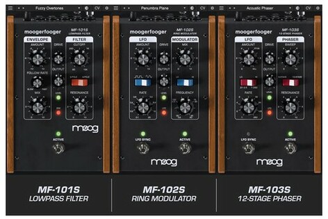 Moog MoogerFooger Complete Bundle Collection Of All 8 MoogerFooger Effects Plug-Ins [Virtual]