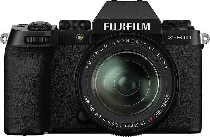 FujiFilm X-S10 with XF18-55mm Mirrorless Camera With  XF 18-55mm F/2.8-4 R LM OIS Lens