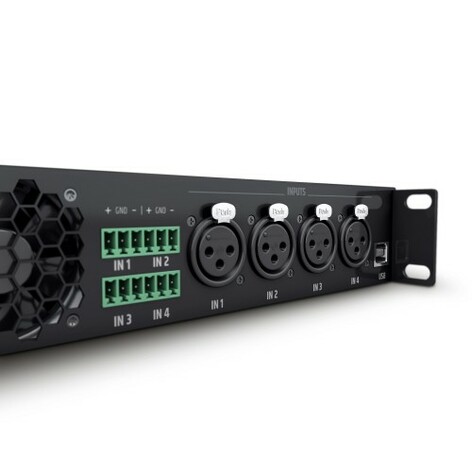 LD Systems CURV500IAMP 4-Channel Class D Installation Amplifier