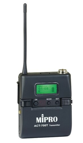 MIPRO ACT-700T UHF Miniature Bodypack Transmitter