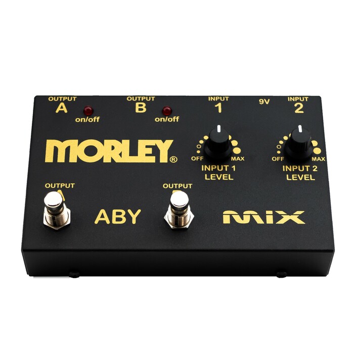Morley ABY-MIX-G 2 Input / Output Mixer Combiner Pedal With True Bypass