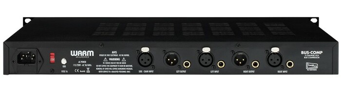 Warm Audio BUS-COMP All-analog, 2 Channel, Stereo VCA Bus Compressor