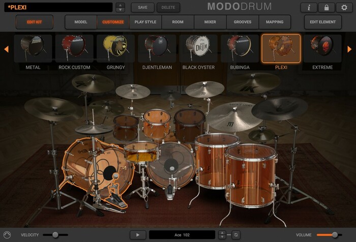 IK Multimedia MODO Drum 1.5 Crossgrade Modeling Drum Instrument Crossgrade [Virtual]
