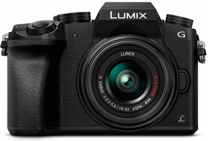 Panasonic DMC-G7KK [Restock Item] 16MP 4K LUMIX G7 Interchangeable Lens Camera Kit With 14-42mm Lens In Black