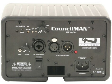 Anchor AN-100CM+ AN-100CM+ Powered COUNCILMAN  Monitor Speaker