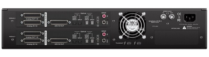 Apogee Electronics SYM2-CONNECT8-CONNECT8 Audio Interface With 2x 8 Analog IO With Integrated Mic Preamps