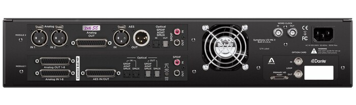 Apogee Electronics SYM2-CONNECT8-2X6SE-PTHD-PLUS Audio Interface With Pro Tools HDX, 8 And 2X6 Analog I/O