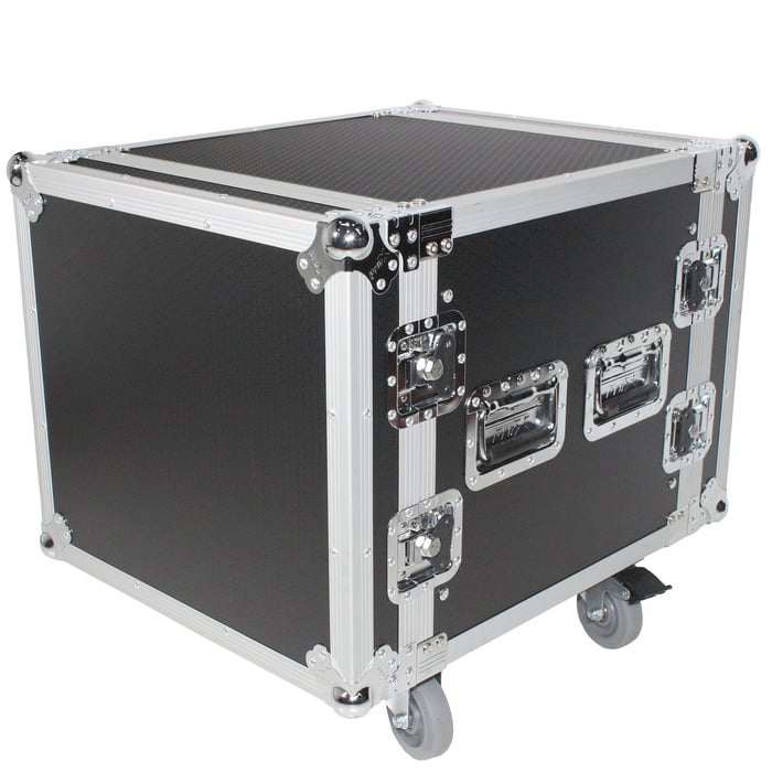 ProX T-10RSP24W 10U, 24" Deep Shockproof Vertical Rack With Casters