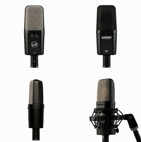 Warm Audio WA-14 Stereo Pair Sequential Stereo Set Of The WA-14 Microphone
