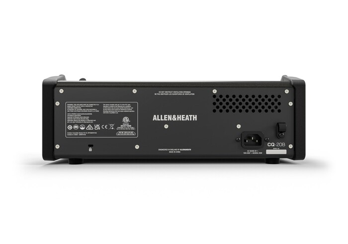Allen & Heath CQ20B Digital Mixer With WiFi And Bluetooth Connectivity