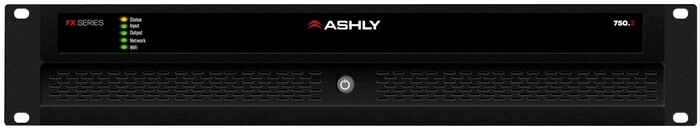 Ashly FX750.2 2-Channel Power Amplifier With DSP