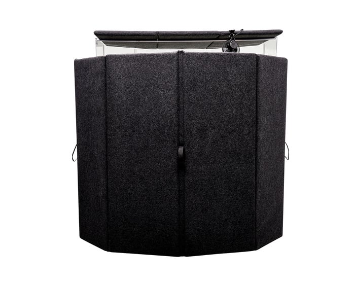 Clearsonic IPB Drum Shield Kit With Lid, 6 X 7 X 6.5 Ft