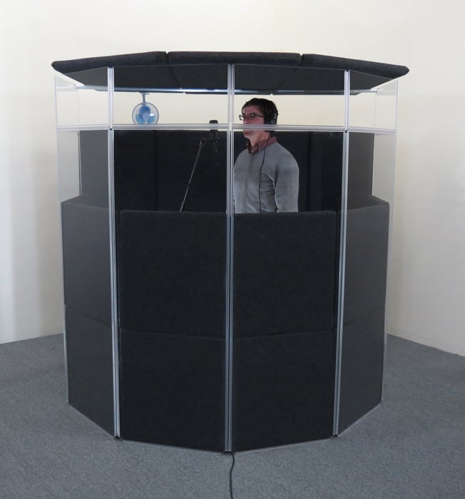 Clearsonic IPE 6' X 6' X 6.5' Vocal Isolation Booth With Lid