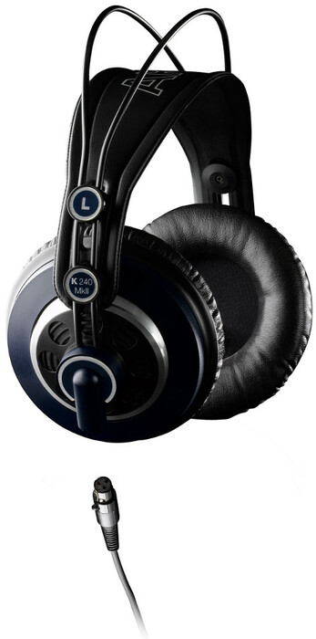 AKG K240 MK II Around-The-Ear Semi-Open Headphones with Detachable Cable K240-MKII