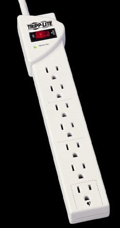 Tripp Lite TLP712 Surge Suppressor 7 outlets, 12 ft cord TLP712