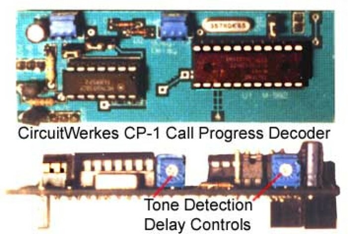 Circuitwerkes CP-1 CALL PROGRESS DETECTOR