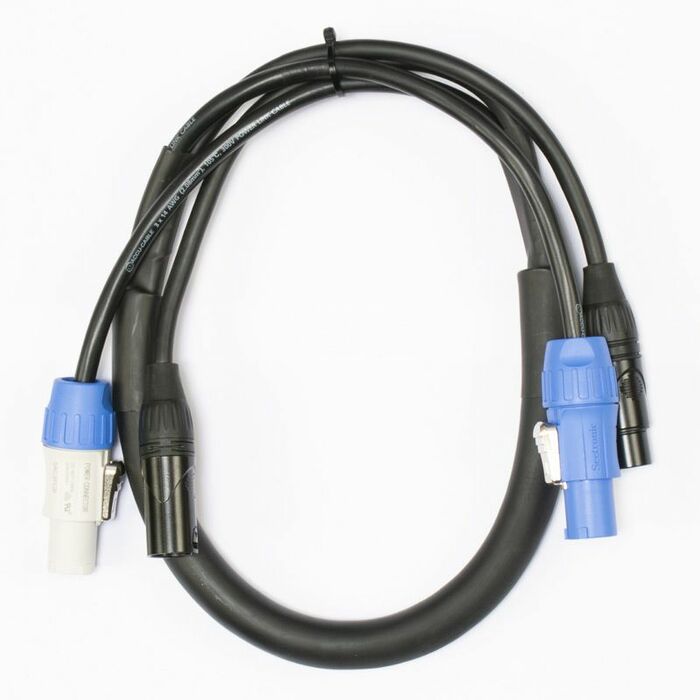 ADJ AC5PPCON3 3' 5-Pin DMX And PowerCON Cable