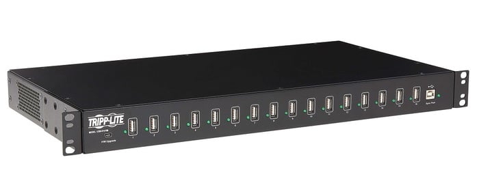 Tripp Lite U280-016-RM USB Charging Station Hub 16-Port Syncing Rack Mount TAA