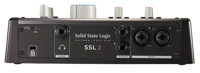 Solid State Logic SSL2 Recording Pack USB Interface With Condenser Microphone And Headphones