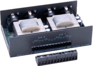 Jensen Transformers DM2-2XX Stereo (2-Channel) Output Isolator (1:1 Output Ratio)