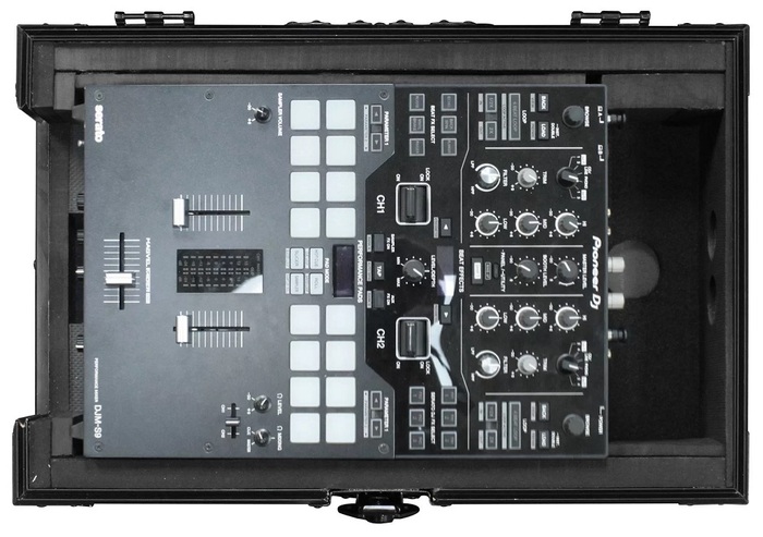 Odyssey FZ10MIXXDBL Black Label Universal 10" DJ Mixer Case