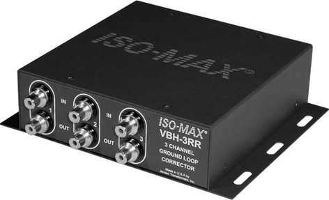 Jensen Transformers VBH-3RR 3-Channel Component Video Isolator/Ground Loop Corrector (600 MHz) VBH-3RR