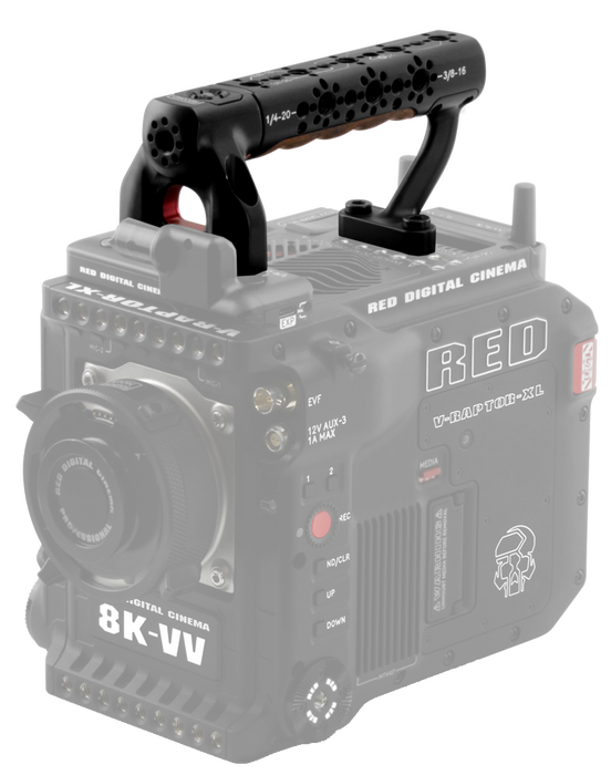 RED Digital Cinema V-RAPTOR XL Top Handle with Extensions Handle With 1", 3", And 5" Extensions