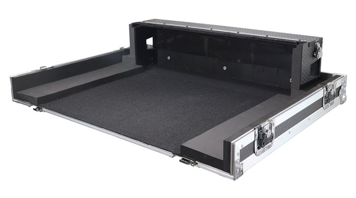 ProX XS-YDM7COMPACTDHW Flight Case For Yamaha DM7 Compact Console With Doghouse Compartment And Casters