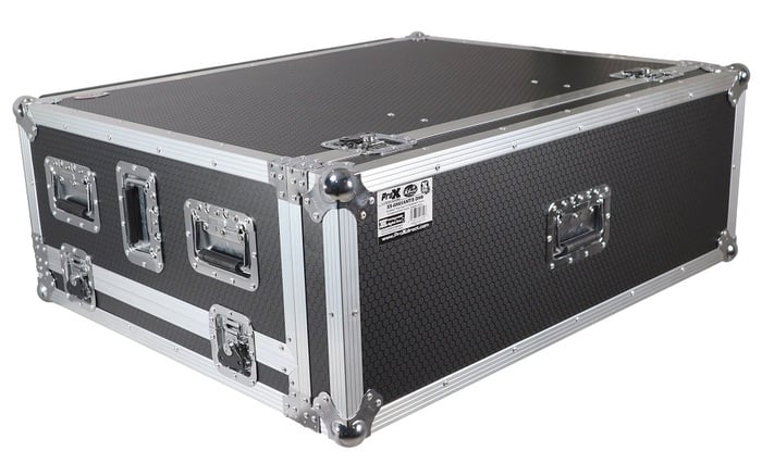 ProX XS-YDM7COMPACTDHW Flight Case For Yamaha DM7 Compact Console With Doghouse Compartment And Casters