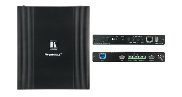 Kramer VP-427X1 4K HDR HDBT Receiver / Scaler Tool With HDBaseT And HDMI Input