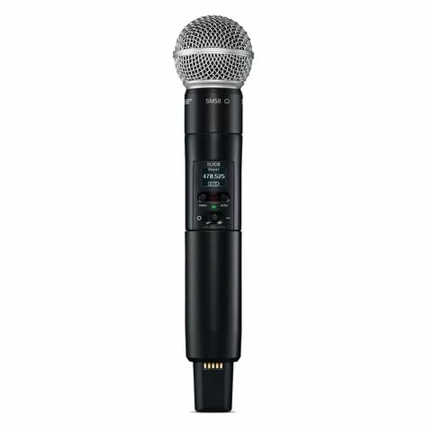 Shure SLXD25/SM58 Handheld System With SLXD2 TX With SM58 Mic And SLXD5 RX