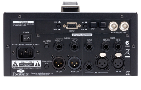 Focusrite Pro ISA ONE Single Channel Microphone / Instrument Preamplifier With Independent DI