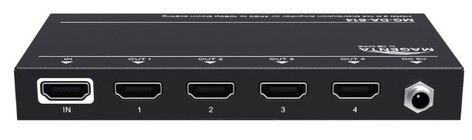 tvONE MG-DA-614 1x4 4K60 HDMI 2.0 Splitter With HDCP 2.2 And Down Scaling