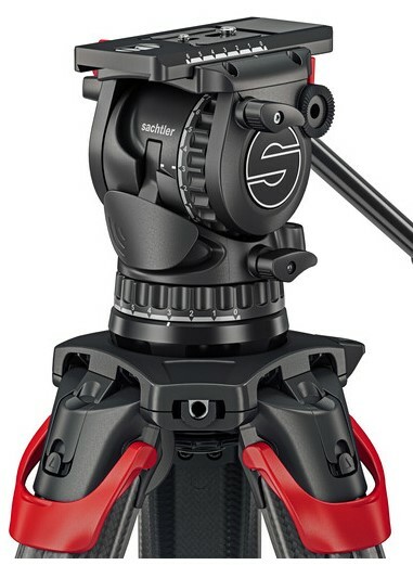 Sachtler aktiv10T Fluid Head Touch And Go With SpeedLevel And SpeedSwap Technology