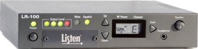 Listen Technologies LR100-216 216 MHz Stationary Receiver/Power Amplifier LR100-216