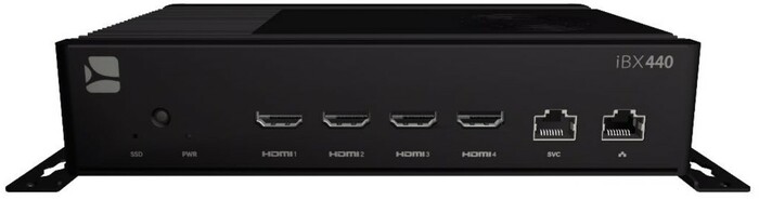SpinetiX iBX440 4 HDMI Output Digital Signage Player Powered By DSOS