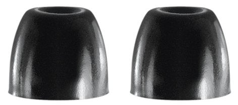 Shure EABKF1-10M Replacement Foam Sleeves For SE Series Earphones, 5 Pair, Medium, Black